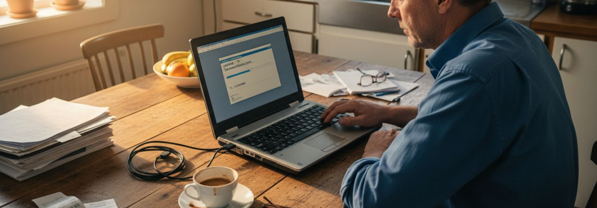 Någon för över filer till ett USB-minne hemma